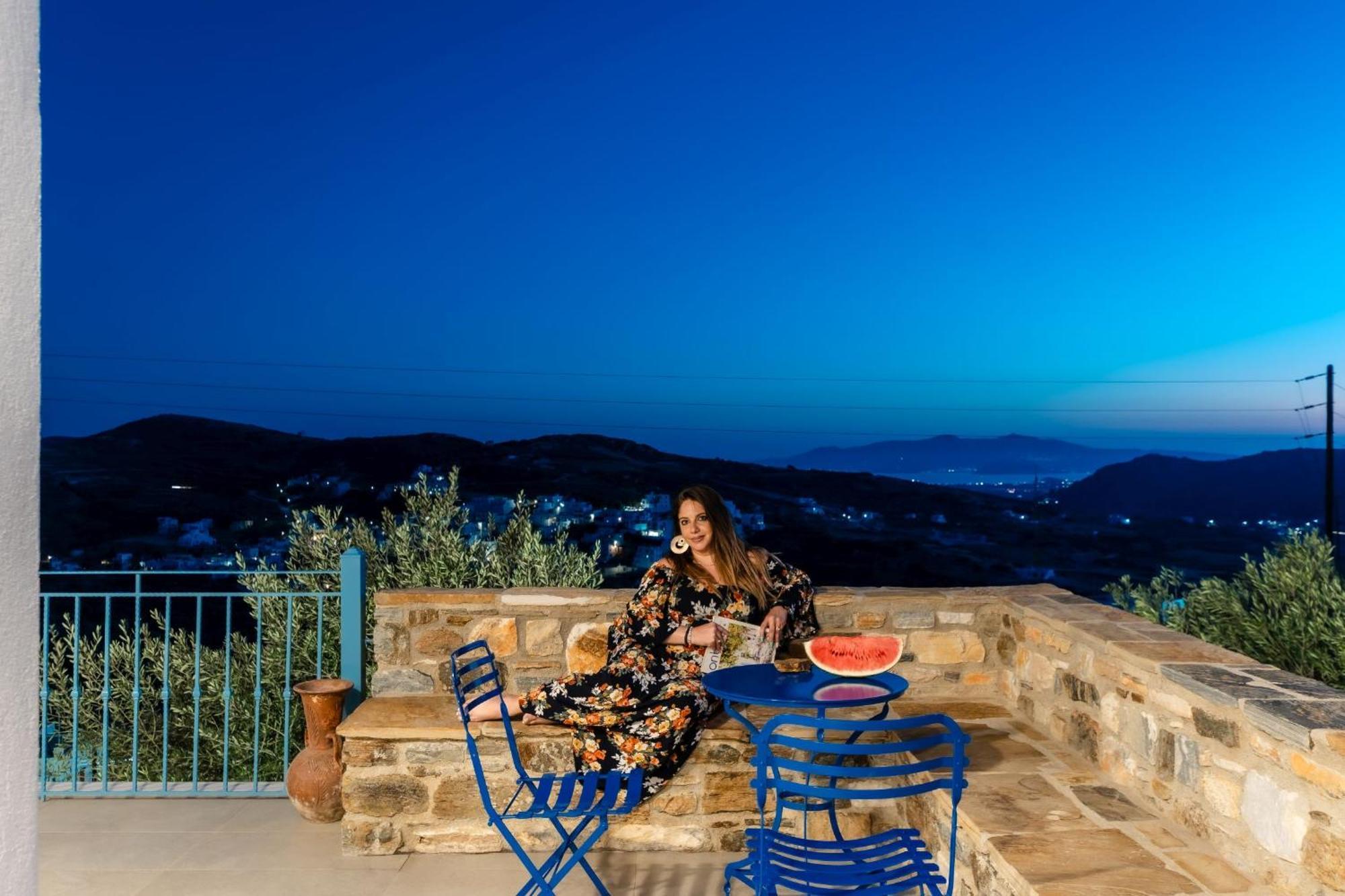 Pantiki Luxury Suite Naxos Melanes Exterior photo